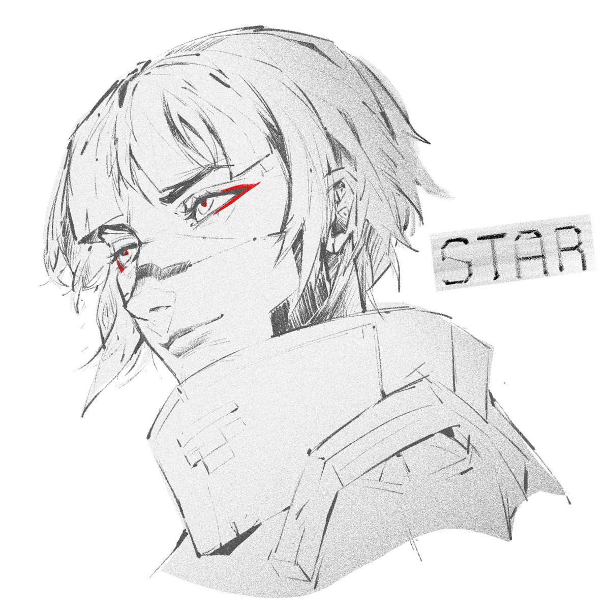 realsleepyghost's tweet photo. More quick sketches, but Star &amp; Ara 🦜 #Signalis https://t.co/LcTCwFqMz1