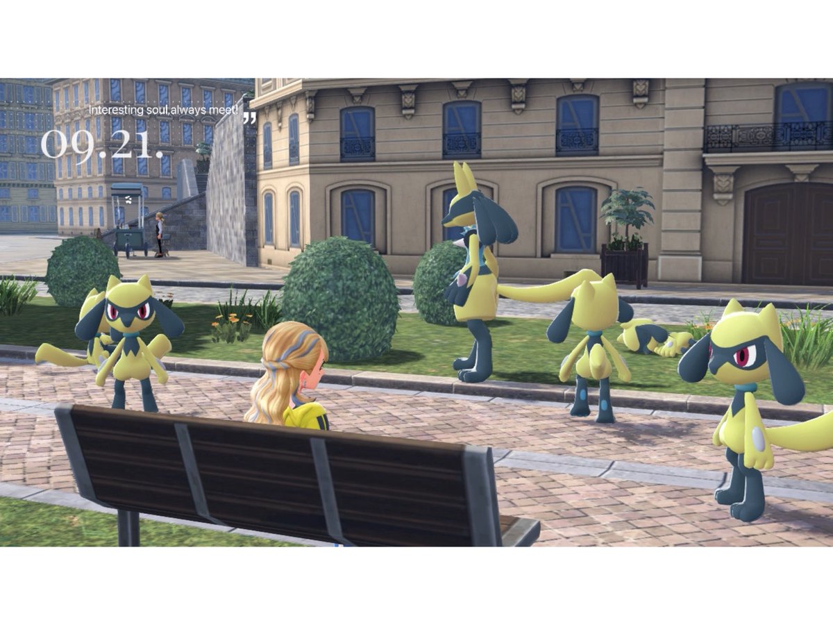aru_lcro's tweet photo. 久々のZA 🩵💛

#ポケモンZA https://t.co/8tZRV7IH5o