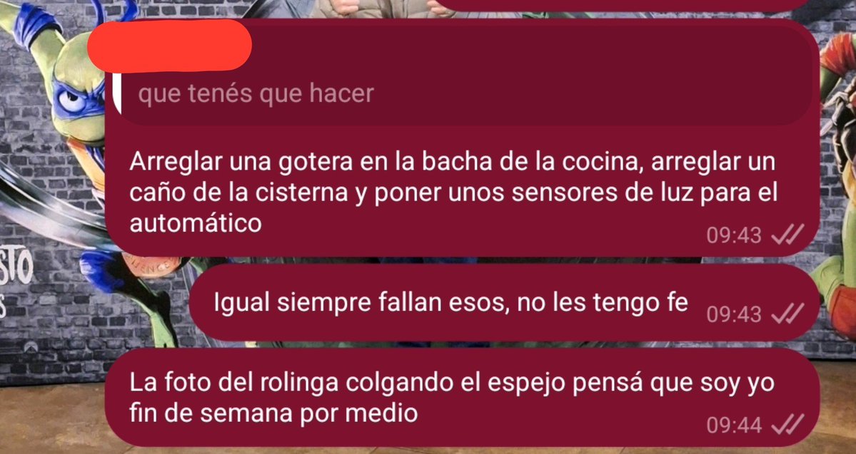 meji_32's tweet photo. Contándole a una amiga sobre todas las boludeces que tenía que hacer el domingo me rescaté que nunca usé eso para chamuyar porque sinceramente no lo proceso como para eso, nada mas soy mínimamente ÚTIL en casa https://t.co/lxtgDyUmC4
