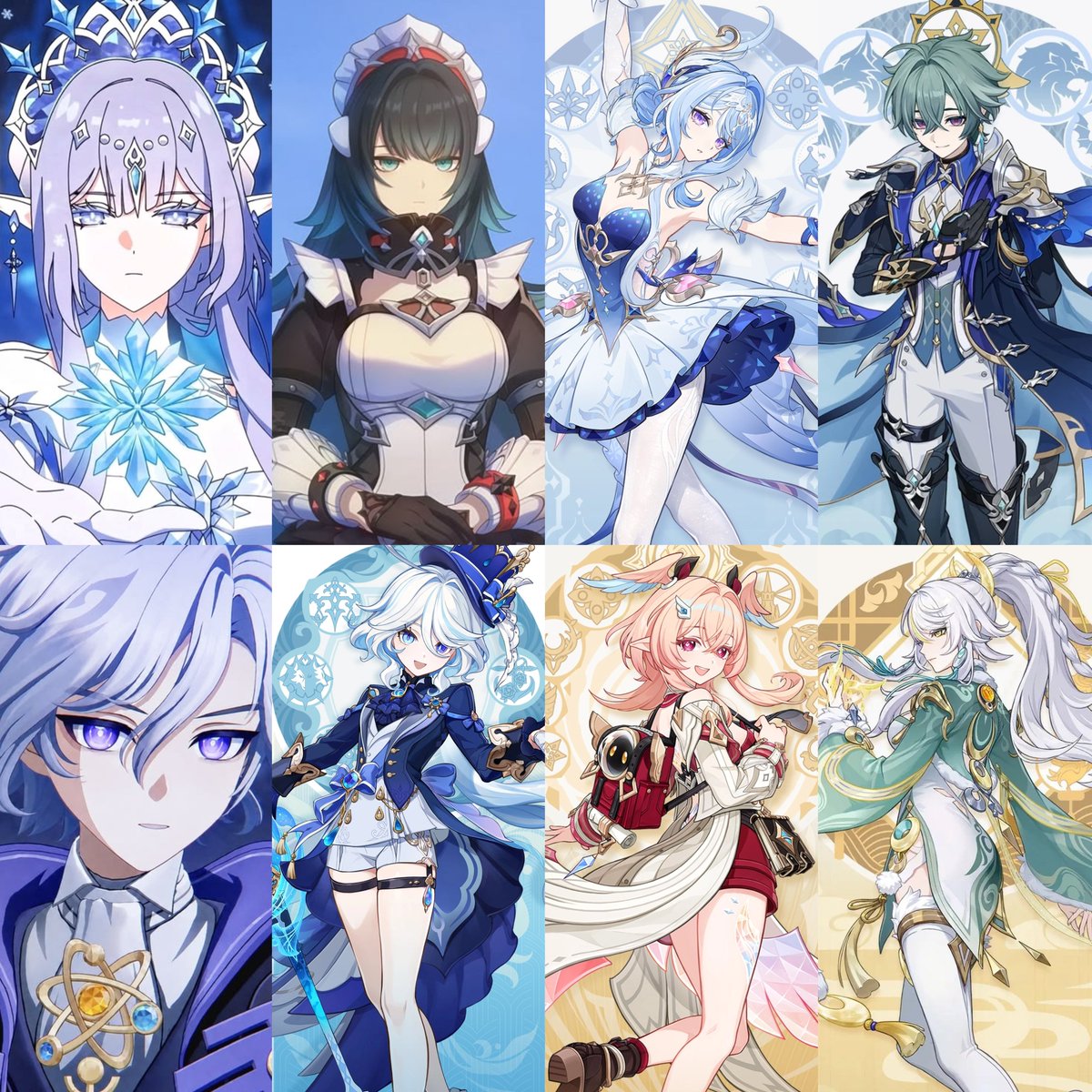 GenshinUniverse's tweet photo. 7.2 &amp; 7.3 BANNERS (STC)

7.2
• Mitya + Furina
• Zibai + Linnea

7.3
• Tsaritsa + Danica
• Odette + Lohen/Sandrone

Via Kasssperskaya

#GenshinImpact https://t.co/vFbbCiPrdC