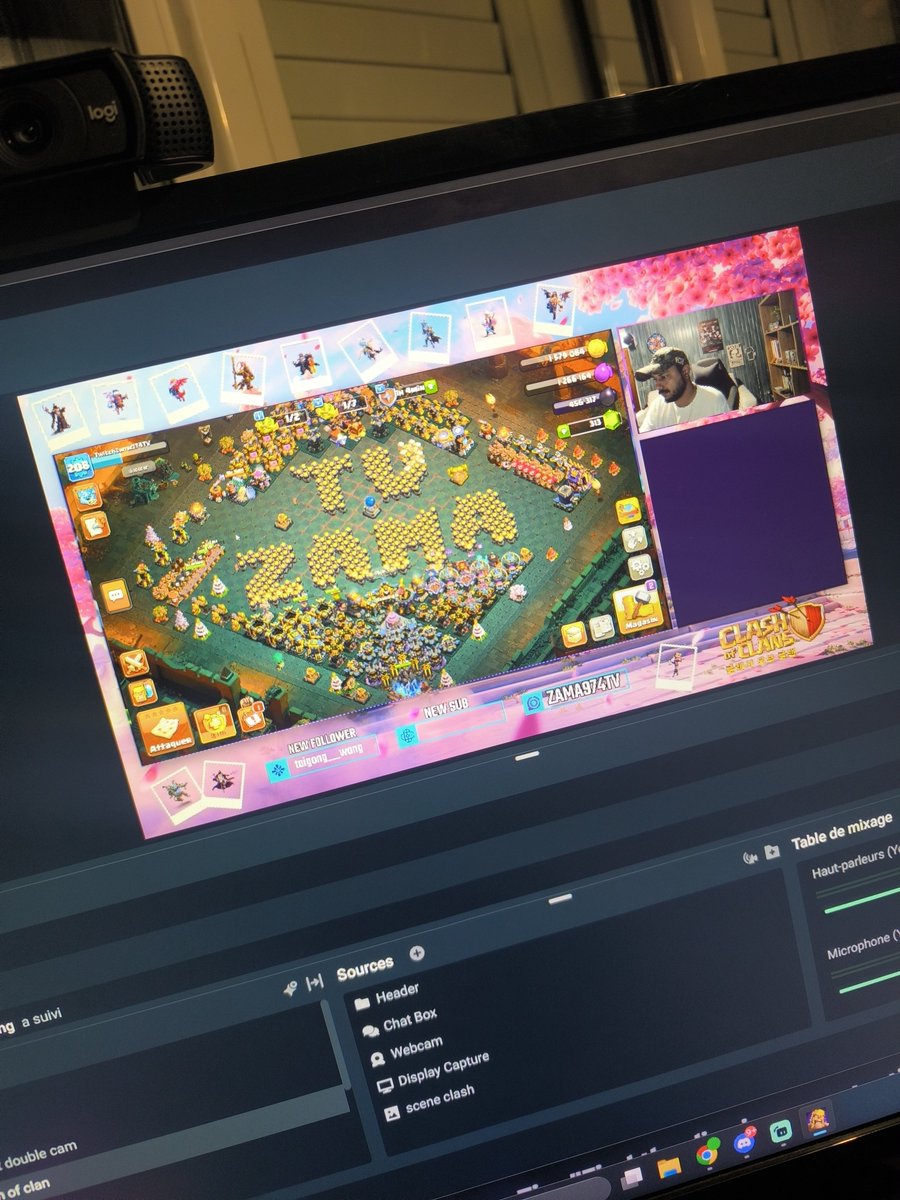 Zama974TV's tweet photo. Hey , voilà nouvelle scène Clash Of Clans tu la trouve comment ? https://t.co/HNKKdeZdJv