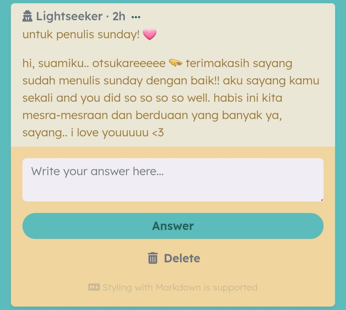 MagoPopBase's tweet photo. SUNDAYYY DIPANGGIL ISTRINYA NIH.

Kata lambeturah sih memang mereka ada sesuatu ya ... @ Suisui

Longtext untuk Gatekeepers, Sunday, Stelle, Phainon, dan semuanya—dari Navia imut.

Untuk Jiang Yan, Camellya, Nico Robin, dan Du Ruo! https://t.co/UQb7LqHJto
