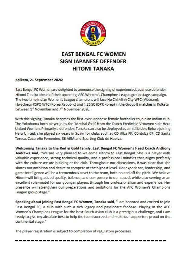 EBFC_TRGP's tweet photo. @eastbengal_fc @ProbasheEB @RGL_2022 @torch__bearers @indiafemmefooty @EB_LHA1920 @ebultras1920 @IndianFootball @INDWomensLeague @TheAWCL https://t.co/VPmadRAWJw