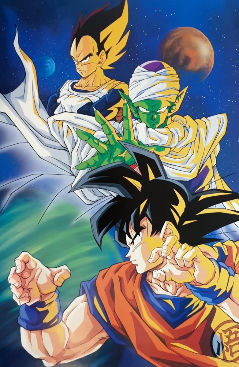 SofianLeGEEK's tweet photo. Les illustrations DRAGON BALL à l'époque, c'était quelque chose 😍 https://t.co/AmfGlG1og5