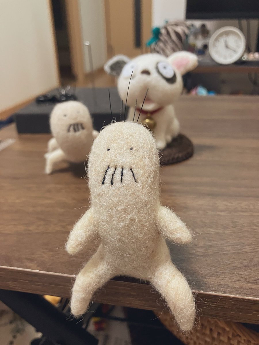 meiaberu's tweet photo. オヤジver.2.0

#羊毛フェルト #電脳コイル #オヤジ https://t.co/y3aMCsspMz
