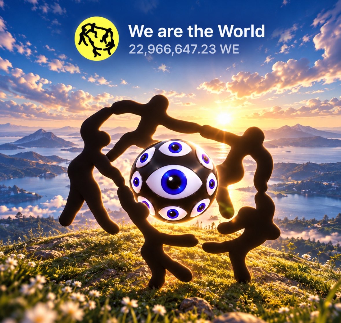 WearetheWorldO0's tweet photo. $WE AIRDROP!

$WE is now live &amp; tradable on @Arguspad!

To join the airdrop:
❤️ Follow
🔁 Repost
💬 Drop your MetaMask wallet address below

We Are The World. $WE 🌎

@arc chain memecoin https://t.co/PUFA9DUIRE