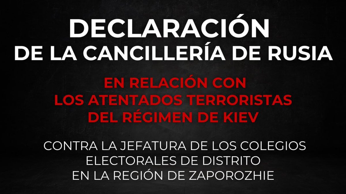 mae_rusia's tweet photo. ❗️ Los atentados terroristas, en vísperas de las elecciones federales, son un ataque directo a los libertades constitucionales de los ciudadanos rusos.
 
https://t.co/7teg72rWsG

#CrímenesDelRégimenDeKiev https://t.co/yiXaBvlIlY