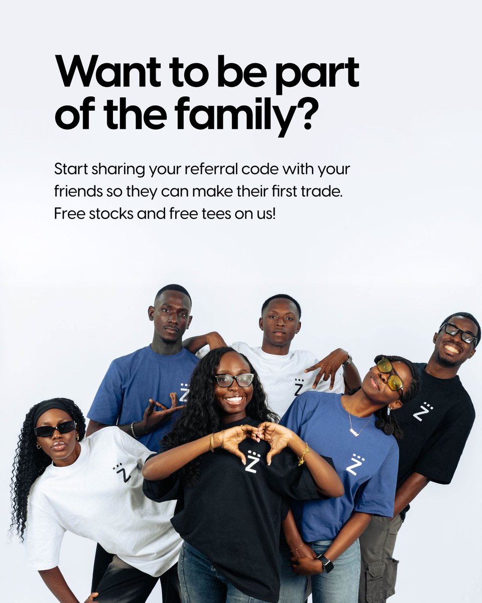 ZedcrestWealth's tweet photo. Here are a few things we believe in ๐
We also believe that if you refer a friend and they make their first trade, they get a chance to win this cool merch ๐
So what do you say?
Are you in?
#ZedcrestWealth #TakeYourPosition https://t.co/V0TLvqydug