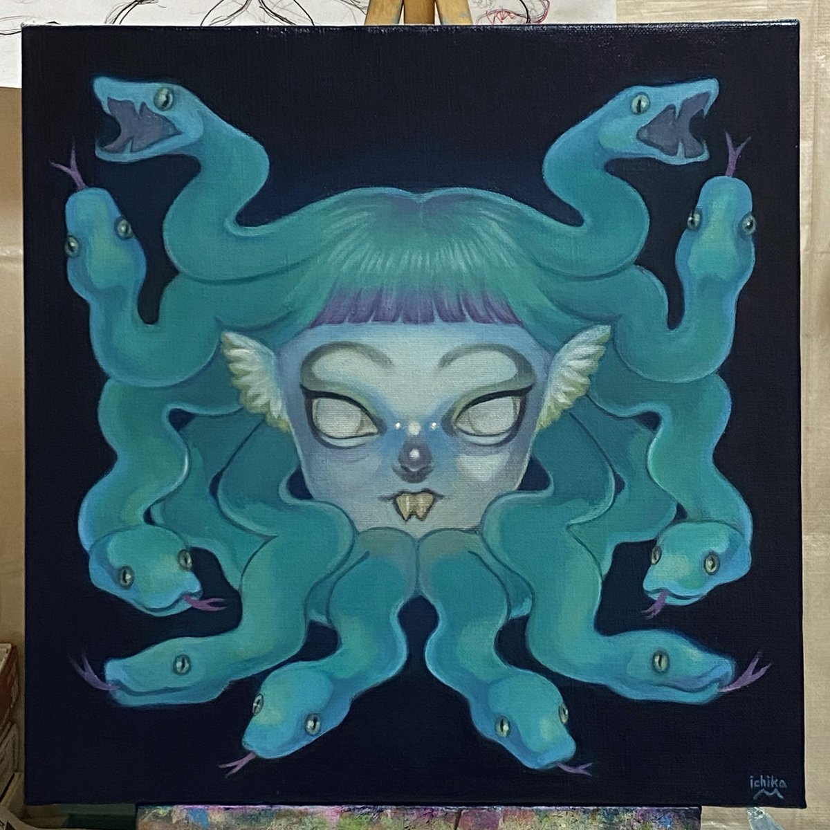 mori_081's tweet photo. #5連休は掘り出し作家大収穫祭
#石粉粘土  #acrylicpaint  #oilpaintint https://t.co/73DDwJ6Jbg