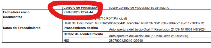 chemadepablo's tweet photo. 🧐
El Auto de apertura de juicio oral en el Caso Begoña Gómez ya se había filtrado a la prensa al menos a las 12:18 de esta mañana.
El Juzgado no lo envió a las partes para su notificación hasta las 12:44. https://t.co/w42sXVn2dV