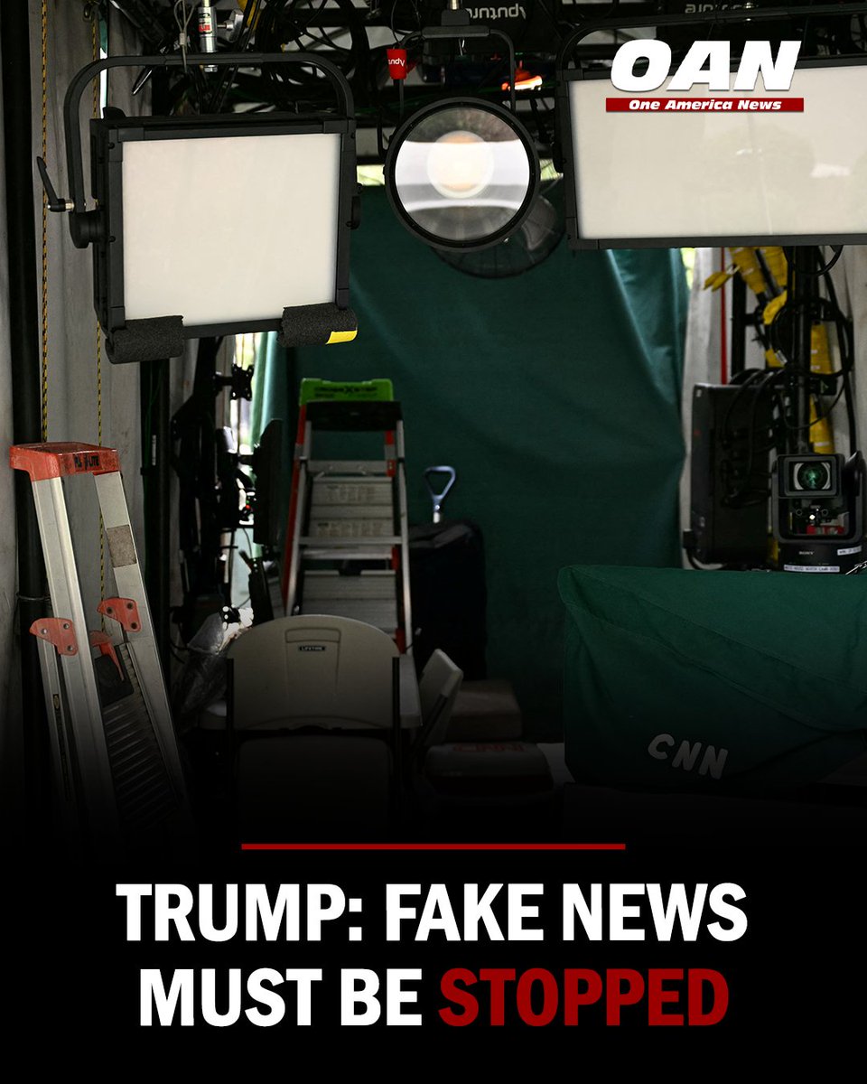 OANN's tweet photo. President Trump says the White House is not attacking the free press, but is instead targeting what he calls “FAKE NEWS.”

Trump made the comments Monday on Truth Social amid a legal dispute over White House access involving CNN, MS NOW and Politico.

For more updates, watch OAN on OAN Live or click the link in our bio.