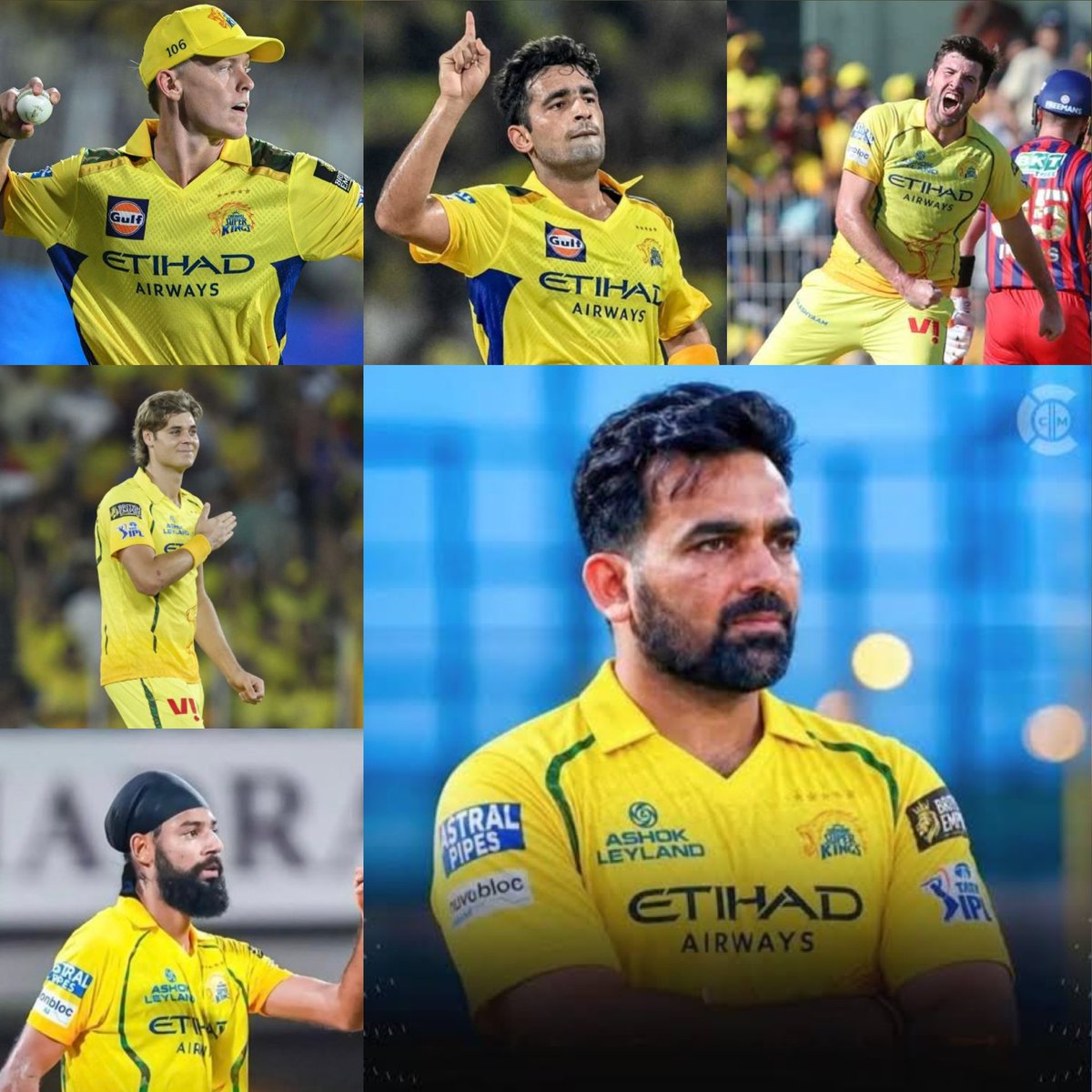 KrishnaMSaiD's tweet photo. Next year Bowling is going to be bloodbath 

Chennai will turn Red, India will turn Yellow https://t.co/0tk9SzrkdH