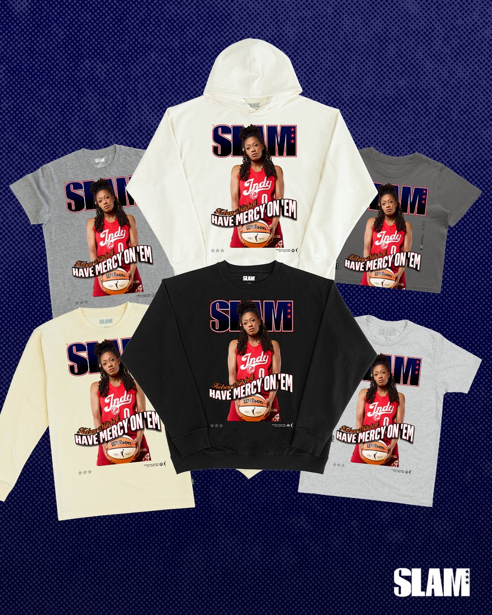 SLAMonline's tweet photo. Playoffs are right around the corner, which means it’s time to get your fits sorted.

The Kelsey Mitchell SLAM 264 collection is available now: https://t.co/OgP0q0sDCZ 🔥 https://t.co/yCSygIS4I4