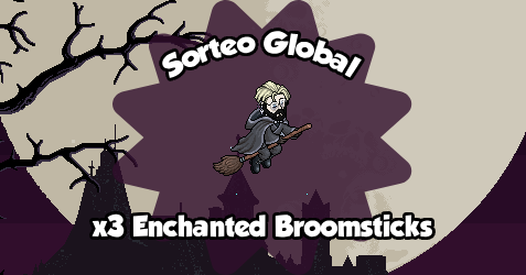 _ESNico's tweet photo. 🧹✨ ¡SORTEO GLOBAL! #Habbo

🎁 x3 efectos Enchanted Broomstick.

🎃 Sigue a @_ESNico
🎃 ❤️ + RT
🎃 Comenta tu usuario y hotel

⏰ Hasta el 28 de septiembre a las 23:00 HPE.

👉 Este efecto estará disponible en la tienda del juego, durante octubre. https://t.co/8dNrkxASYN