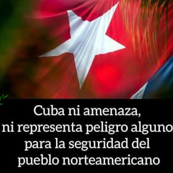 lisaracorona1's tweet photo. #CubaNoEsUnaAmenaza ✊🇨🇺 https://t.co/TZJYws8QRE