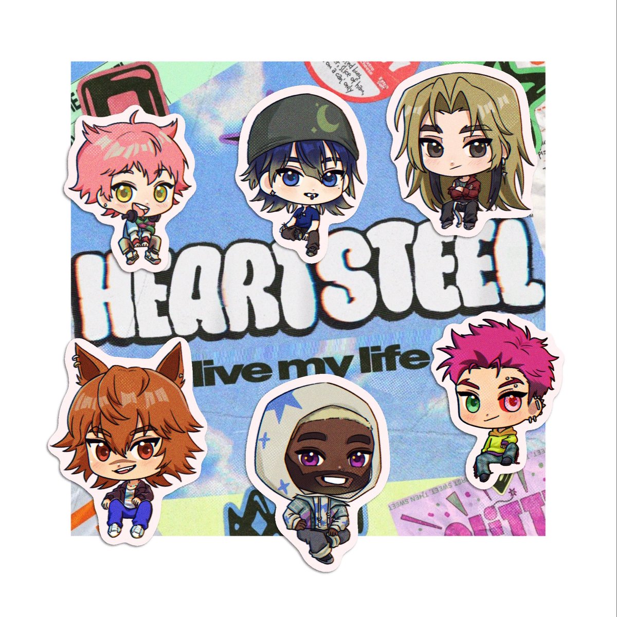 _shigenoi's tweet photo. Let’s get it. Let’s go~ #HEARTSTEEL‌ https://t.co/vKapRq2Ypb