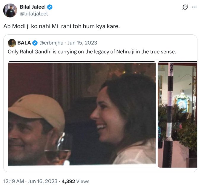 TheSquind's tweet photo. Host, for and against - all three in each panel are leftists. Don’t try to fool us Nikhil. 

Also, care to explain why you’ve hired Modi abuser Bilal Jaleel to manage your WTF. 

Imtiaz Jaleel, father of Bilal Jaleel, has participated in protests against Nupur Sharma. In 2022, Jaleel openly demanded her hanging at an Aurangabad square. Do you support such demands?