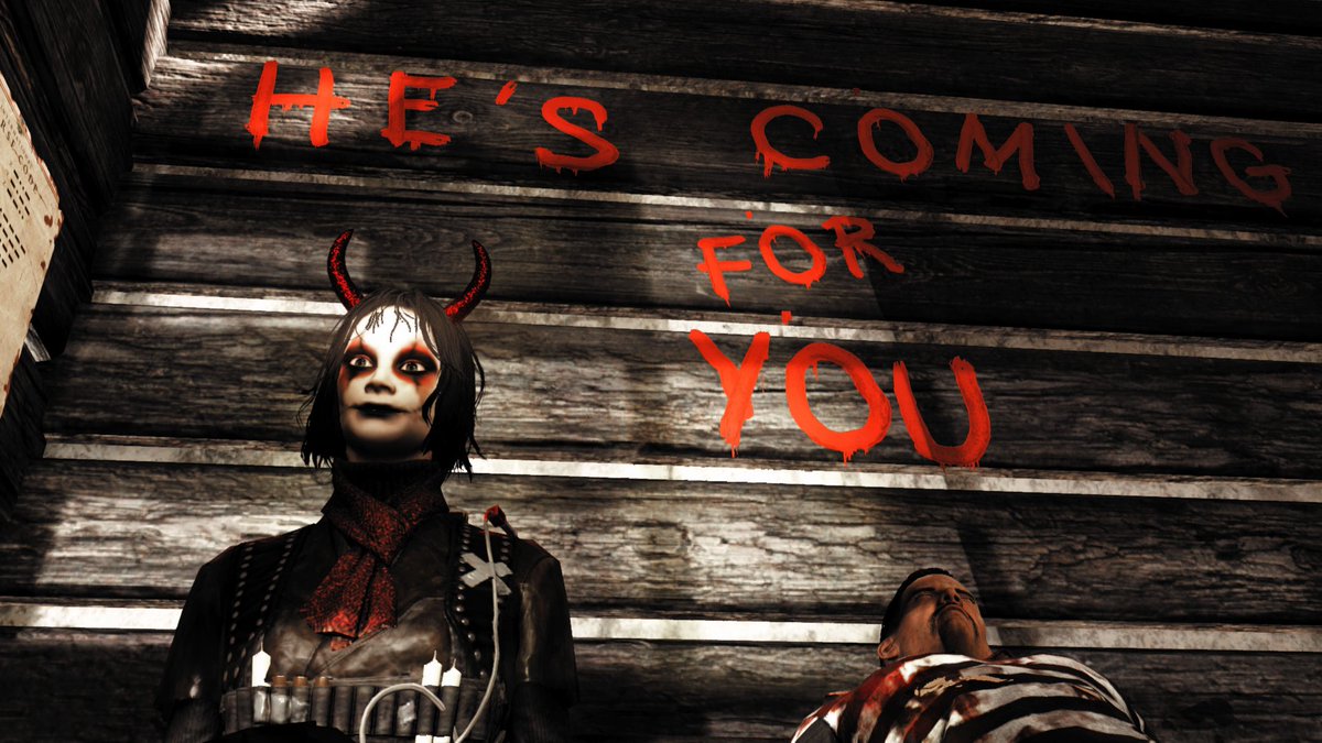 Sonny_on_76's tweet photo. Waiting on my new friend, The Slasher @Fallout #Fallout #Fallout76 https://t.co/Zu51bwUE3S