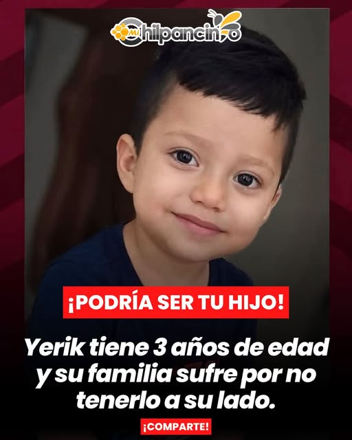 lunadeandromeda's tweet photo. A TRES AÑOS, YERIK EDUARDO LLEVA SEMANAS DESAPARECIDO; SU FAMILIA NO PIERDE LA ESPERANZA DE ENCONTRARLO
La angustia crece para la familia de Yerik Eduardo Uc Cervantes, un niño de apenas 3 años de edad, cuyo paradero se desconoce desde el pasado 25 de agosto de 2026.
De acuerdo con la información proporcionada para su búsqueda, el pequeño fue visto por última vez en la calle 14, entre las calles 31 y 33, de la colonia Lázaro Cárdenas, en Champotón, Campeche. Desde entonces, sus familiares viven con la incertidumbre y mantienen la búsqueda con la esperanza de volver a abrazarlo.
Al momento de su desaparición, Yerik Eduardo vestía playera azul con estampado, short negro y sandalias azules.
El menor tiene aproximadamente 90 centímetros de estatura, pesa 15 kilogramos, es de tez clara, cabello lacio, corto y negro, y ojos color café.
Para su familia, cada hora que pasa representa una angustia mayor, pero también una oportunidad para que alguien pueda reconocerlo y aportar información que permita establecer su paradero.