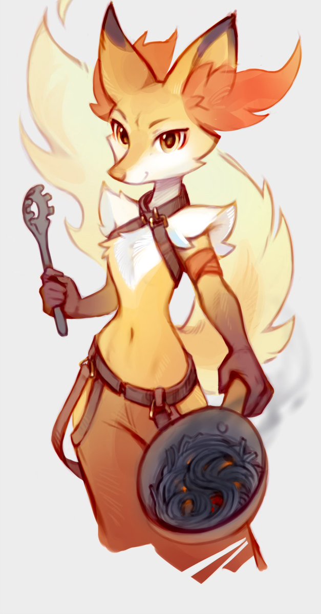 2d10artz's tweet photo. Pasta Al Dante
The enthusiasm of this little Braixen is matched only by her destructive power.
#braixen https://t.co/0feoAU1NKv