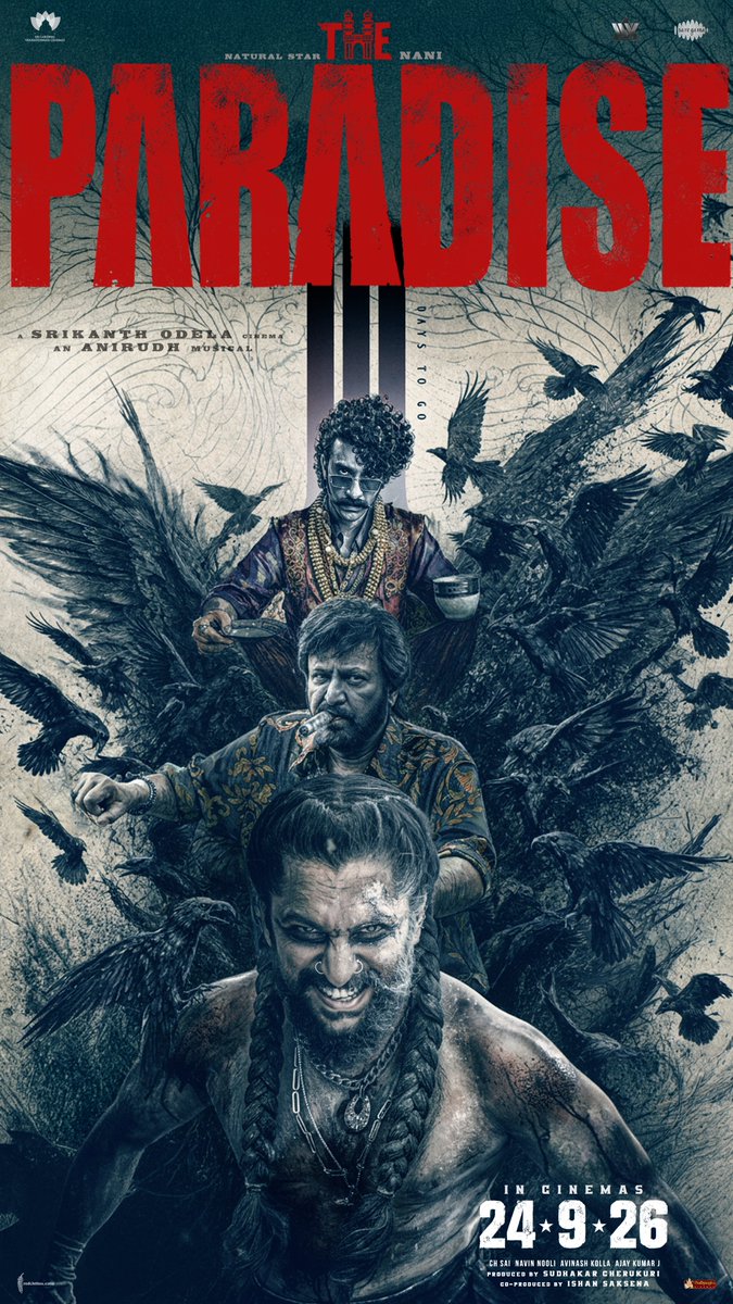 odela_srikanth's tweet photo. 🕊️🦜 vs 🐦‍⬛

In 3 days - #TheParadise https://t.co/J5udy21u8p