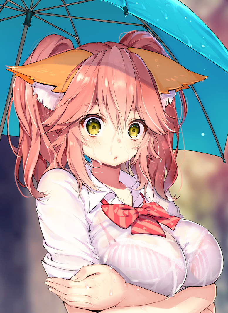 mogullaz's tweet photo. 【Fate】JK玉藻ちゃん
☔💗
#玉藻の前 https://t.co/XqOprqrfV2