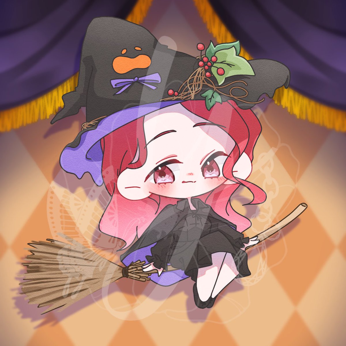 yyyyyyyopen's tweet photo. だーいすきな明羽衣ちゃんの魔女がかわいいすぎる🫶🏻
とっても可愛く描いてくれてありがとう🥰 https://t.co/9xFIf6dhfM
