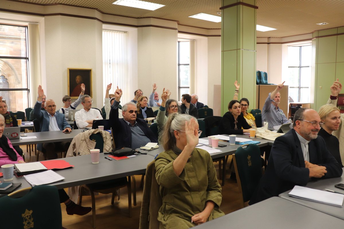 jpeurope's tweet photo. 🔴 40 delegates of @jpeurope and invited guests just concluded their International Workshop and General Assembly in Glasgow 🏴 centred on #NuclearDisarmament and #JustPeace.
Read the Press release: https://t.co/1Hfy60dWVa
Read the Final Declaration: https://t.co/kIDARneNIi https://t.co/NXhl39ZeUj