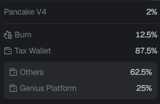 Dale_BSC's tweet photo. When will there be a full 100% fees directed to a specific wallet?

I noticed most Charity tokens on Genius has a fixed 25% sent to "Genius Platform" and 12.5% to "Burn". 

Like $GFUND for example, they want to direct 100% fees to @GiggleAcademy donation address, but 25% of fees are still directed to Genius Platform and 12.5% to Burn.

If a token creator wants to direct 100% fees to a Charity, shouldn't they be able to?

It would be a great feature to add in the future @ryanmyher