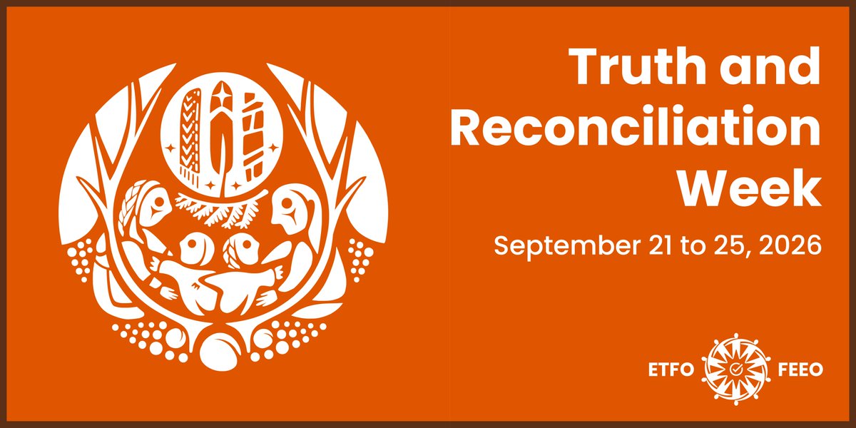ETFOeducators's tweet photo. This week, September 21 to 25, is Truth and Reconciliation Week.

Truth and Reconciliation Week invites us all -students, educators, and community members to deepen their understanding of Canada’s colonial history, the legacy, and ongoing impacts of Residential Schools, and the experiences of Survivors, their families, and communities.

The @NCTR_UM  (https://t.co/rH0beZjqRl) hosts a free educator portal with curated curriculum resources and videos.