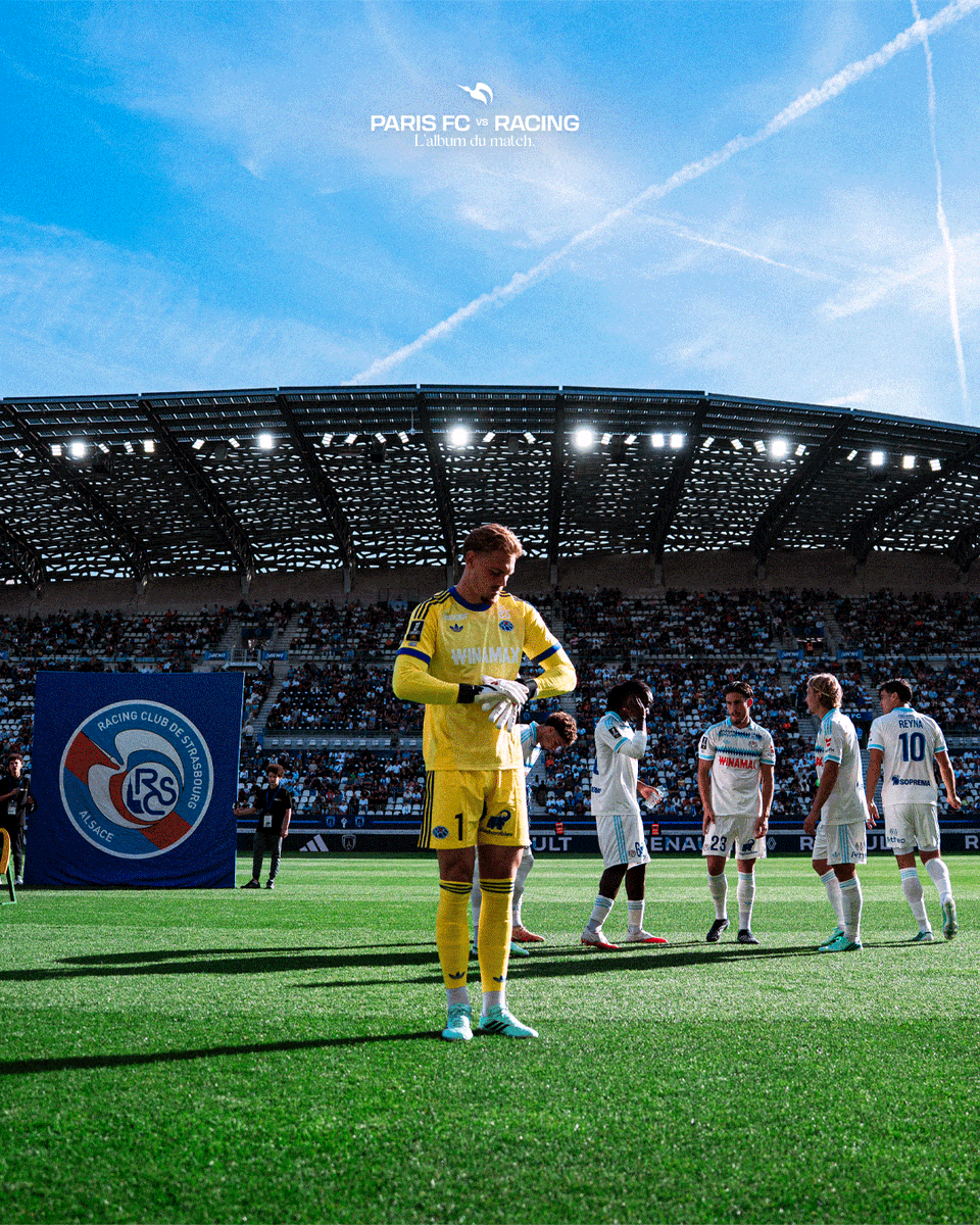RCSA's tweet photo. Paris FC-Racing : 𝗟’𝗮𝗹𝗯𝘂𝗺 𝗱𝘂 𝗺𝗮𝘁𝗰𝗵 📸
▸ #PFCRCSA https://t.co/ZKaiQDVwMJ