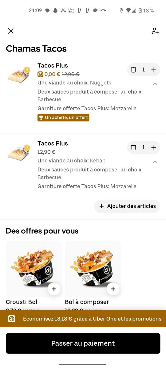 victor__lgn's tweet photo. Erreur @ubereats_fr @UberEats : reçu tenders chèvre au lieu de tacos kebab/nuggets. Étant intolérant au chèvre, c'est dangereux et non conforme. Votre support refuse de me rembourser un plat immangeable.@UFCquechoisir @dgccrf #UberEats #ServiceClient #DroitDesConsommateurs https://t.co/Rah8PJk6k8