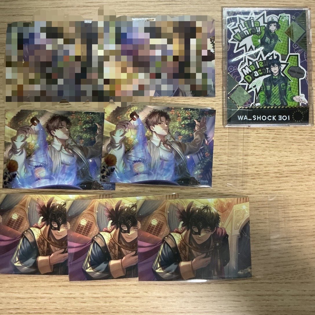 wa_shock301's tweet photo. 交換、譲渡)ブレマイ　SSR ポップアップ　ミニブロマイド
譲)槻本、神家
求)新名2、壱川1〜2、環野1or麻波1 または定価、異種相談
神家3⇄新名1含む場合は別箱または同箱別キャラまとめての交換も可能です。
※麻波1点交換決まる場合は、神家1点引き下げて部署コンプします https://t.co/8CO0VYNMAy