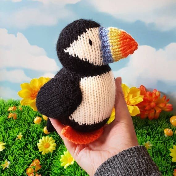 knithacker's tweet photo. You Can't Resist Barry The Puffin - An Amigurumi You Can Knit! 👉 https://t.co/H23LmCyOSq - designed by Nicky Fijalkowska of Knit For Victory #knitting #amigurumi https://t.co/HTwLZD2ayf