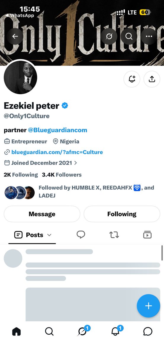NexussPhantom's tweet photo. @Only1Culture @BullwavesPrime @pip_prof01 @faridaharuna @1HUMBLEX All task done successfully ✅ https://t.co/1Ldsk1PEGw