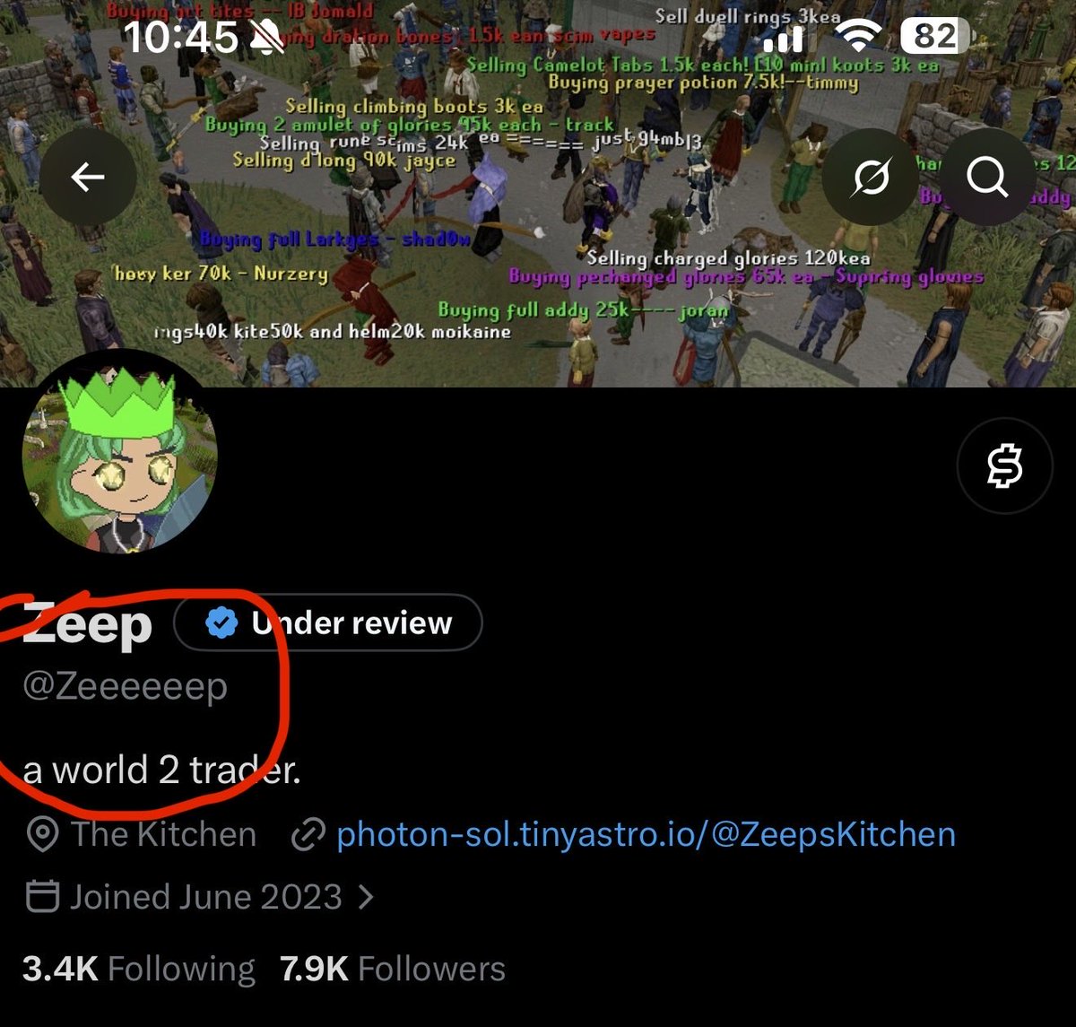 Zeeeeeep's tweet photo. New user name who dis https://t.co/iaA3b5dte4