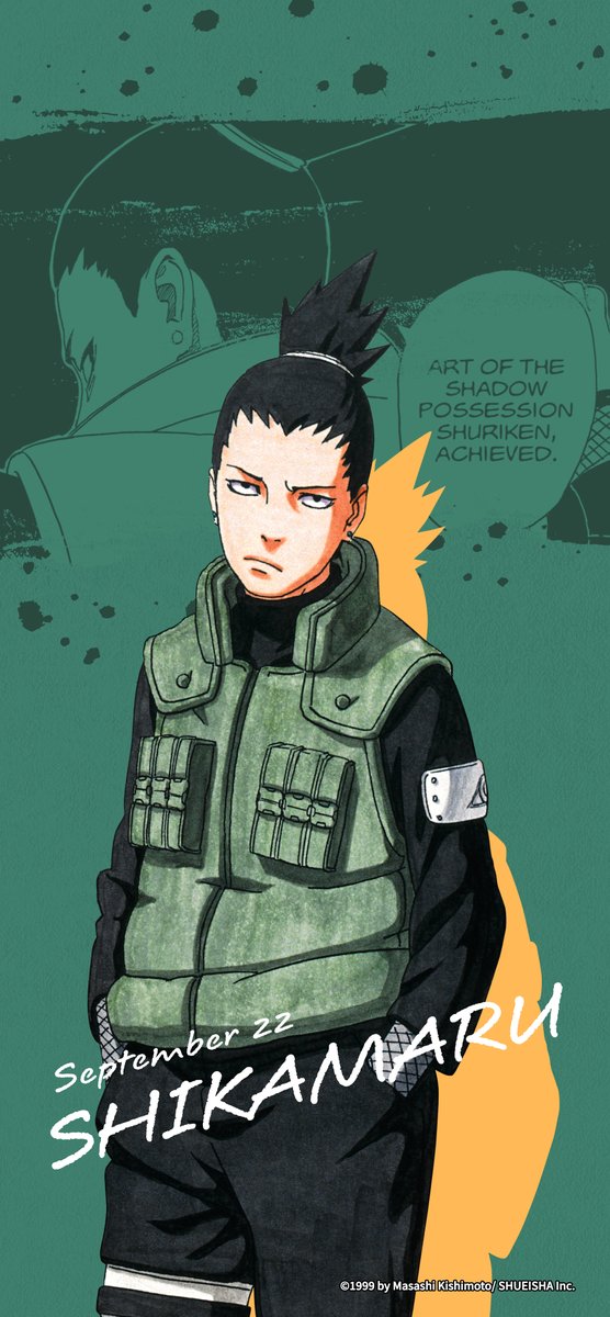 NARUTO_info_en's tweet photo. September 22nd marks the birth of Shikamaru Nara, a natural genius who boasts an IQ of over 200!
The Hidden Leaf Village's sharpest mind, he's able to manipulate shadows due to his Nara clan lineage and uses his intellect to guide his allies to victory!

#NARUTO #HBDShikamaru https://t.co/VL5DVGyDWv