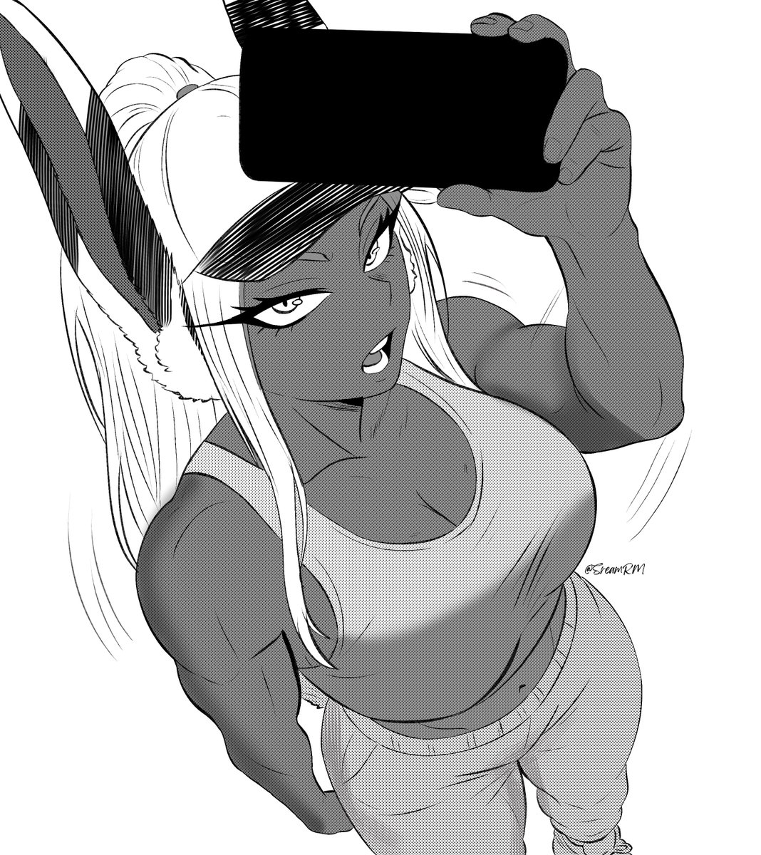 SreamRM's tweet photo. I made one for Mirko style manga https://t.co/OLUvT93IK3