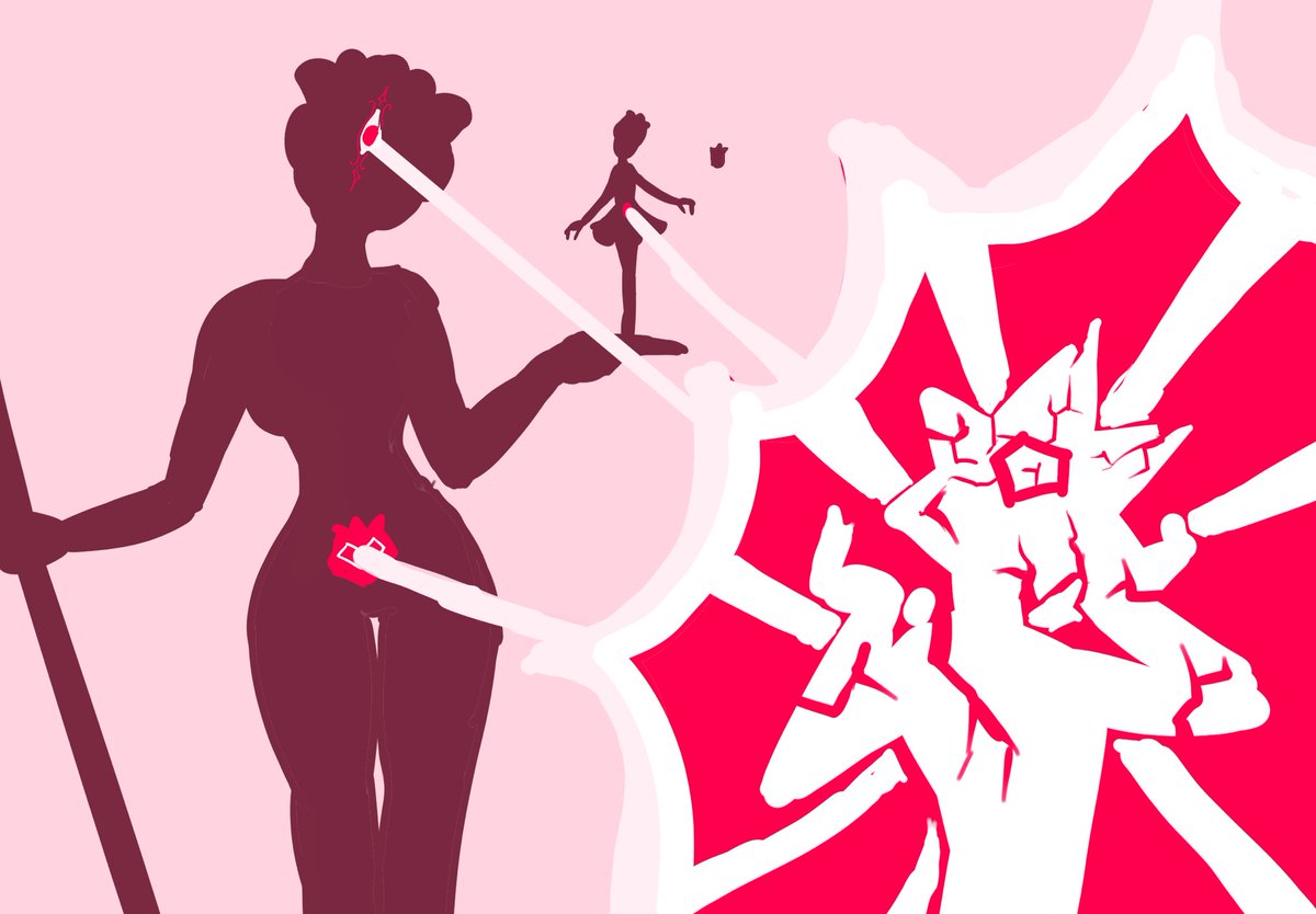 PriPhi374956's tweet photo. My oc rose toy pearl #stevenuniverse https://t.co/6borlJQAMn
