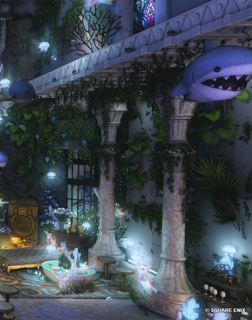 ma_ffxiv's tweet photo. Remaking of the Sea Temple - The Lost City of LUMOLANTIS | JP - Elemental - Tonberry - Empy W8 P42 #FF14Housing #FF14ハウジング #FF14 #FFXIV #MA_Studio https://t.co/kcD8BB0Y9C