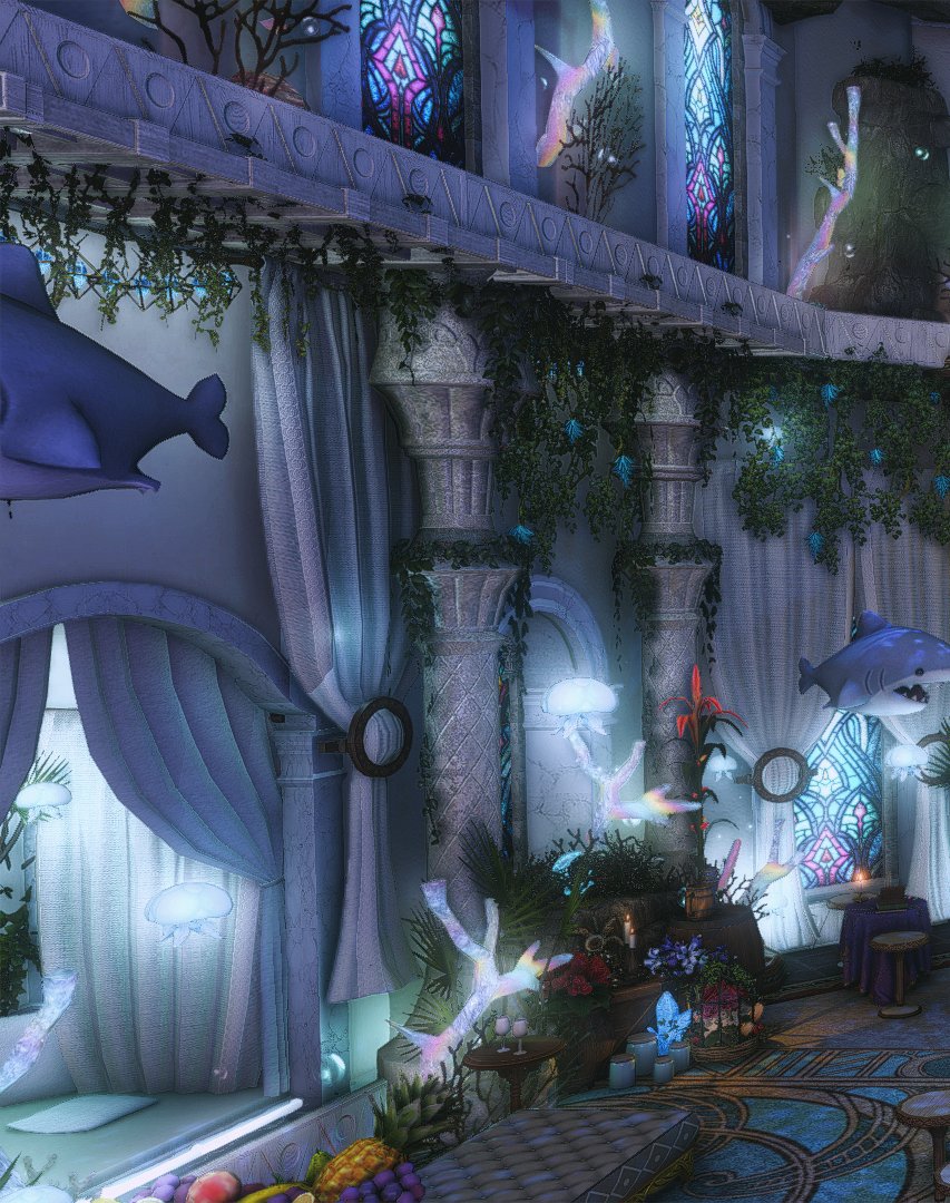 ma_ffxiv's tweet photo. Remaking of the Sea Temple - The Lost City of LUMOLANTIS | JP - Elemental - Tonberry - Empy W8 P42 #FF14Housing #FF14ハウジング #FF14 #FFXIV #MA_Studio https://t.co/kcD8BB0Y9C
