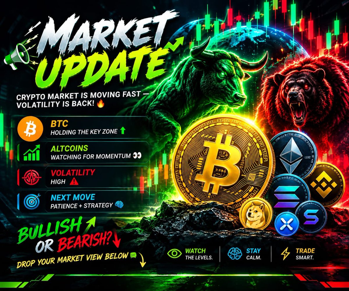 AntorUltra_Pro's tweet photo. ⚡ MARKET PULSE🔥📢

BTC is breathing.
Alts are loading. 👀

📈  BTC HOLDERS BIG PROFIT SOON🕚

#BTC #Crypto #CryptoMarketupdate https://t.co/PEgoeHFumg