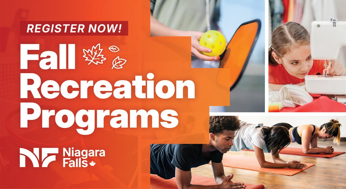 NiagaraFalls's tweet photo. Did you know the City offers a variety of fun, active, and educational programs for children and youth?

Discover a range of fun and engaging programs that suit every child's skill and interest! It's a great way to help youth grow, learn, build confidence and essential life skills, and of course, have fun! 

Explore different programs such as: 
✅ Baby, Toddler, Children & Family Yoga
✅ Little Medical School 
✅ Magic Lessons
✅ Sportball
✅ Robotics
✅ Crafts
✅ Home Alone & Baby-Sitter Training
... and so much more! 

Spaces are still available! Sign up today: https://t.co/XhgicpdJWe