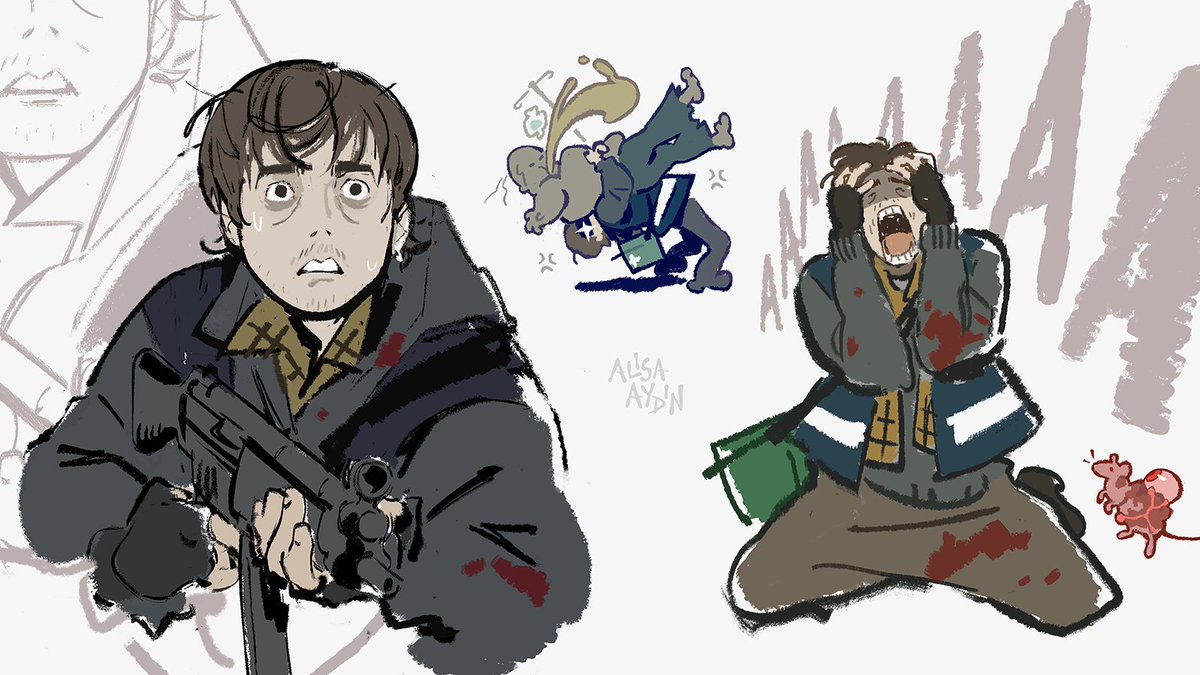 Alisa_Aydin's tweet photo. The average gig economy worker #ResidentEvil https://t.co/OCU8baRtMI