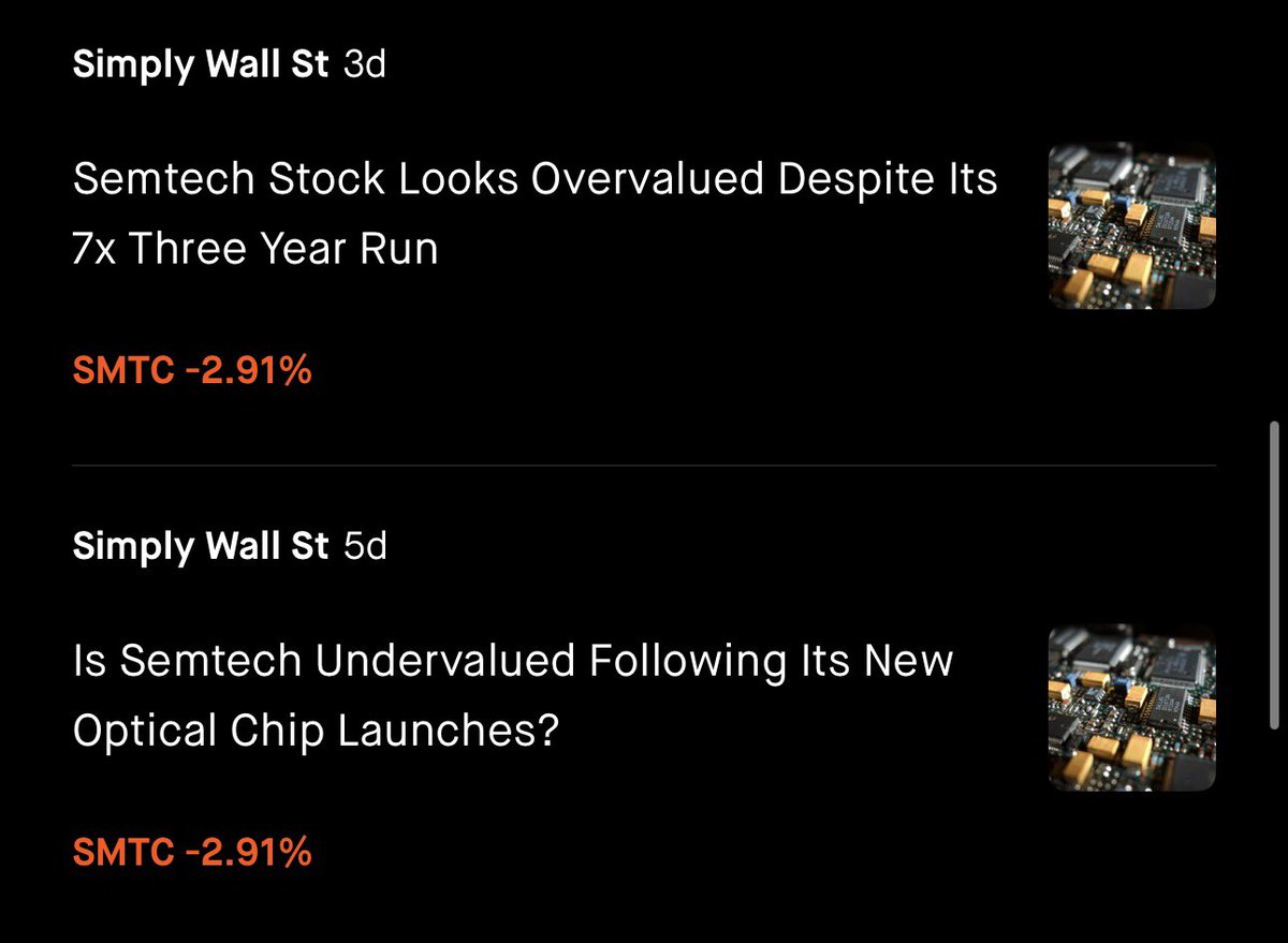 Ex_pensiveHabit's tweet photo. The duality of Robinhood news $SMTC https://t.co/TejngDt84S