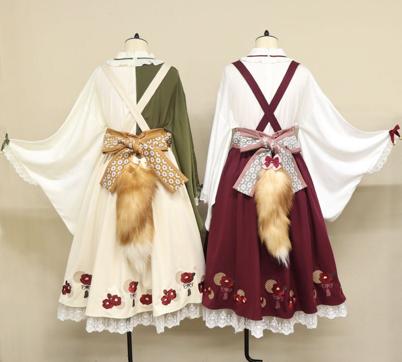 HasDolls's tweet photo. ロリータ無知無知の無知なんだけど、昨日知ったAmavelの 月夜の狐と寒椿シリーズ可愛すぎる
狐のしっぽ😭 https://t.co/PrnF2QWHxe