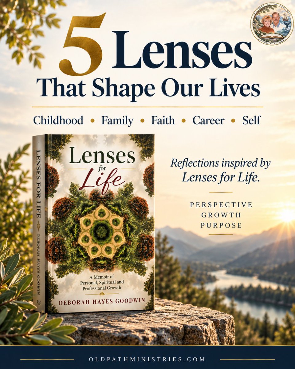 BillGAuthor's tweet photo. What shapes the way you see life? 📷
Childhood. Family. Faith. Career. Self.
Discover Lenses for Life by Deborah Hayes Goodwin, a reflection on perspective, growth, and purpose.
📷 https://t.co/gDycAmxqMw
#LensesForLife #DeborahHayesGoodwin #PersonalGrowth #Faith #Perspective https://t.co/asO8wBnLOh