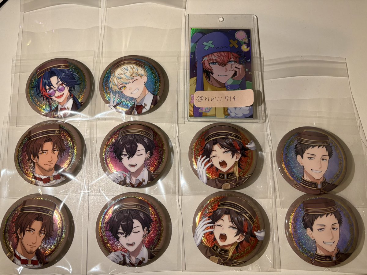 ririii714's tweet photo. 〘 交換 〙にじさんじ 缶バッジビスケット4

譲 : 画像1,2
求 : 画像3 or 定価+送料

❖同種交換
❖郵送交換希望

p.s.検索からお気軽にお声掛けください⸜(* ॑  ॑* )⸝ https://t.co/WkK45VFg0Q