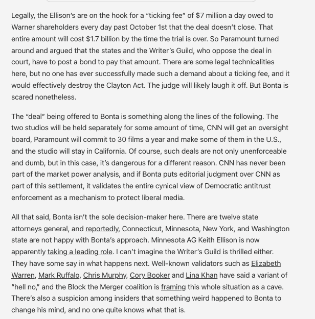 matthewstoller's tweet photo. Who says bipartisanship is dead? 

Donald Trump and Gavin Newsom collaborated to crush workers in Hollywood on behalf of a big tech surveillance billionaire! With an assist from Tom Cruise and Ari Emanuel! https://t.co/LNpuXKBHeP https://t.co/5rA6rZuwXv