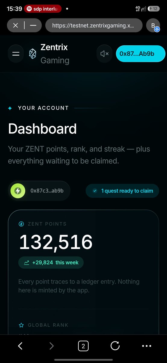 Generaldave17's tweet photo. Gm ct
Today am here to tell you about the new alpha testnet 
So far I say this is the easiest testnet I have done before very easy to navigate through very easy to understand very easy to start very easy to connect wallet this is the @Zentrixgaming_ testnet https://t.co/u2CR4bLD2H